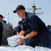 USS McFaul delivers supplies to Georgia