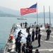 USS McFaul delivers supplies to Georgia