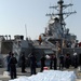 USS McFaul delivers supplies to Georgia