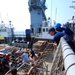 USS McFaul delivers supplies to Georgia