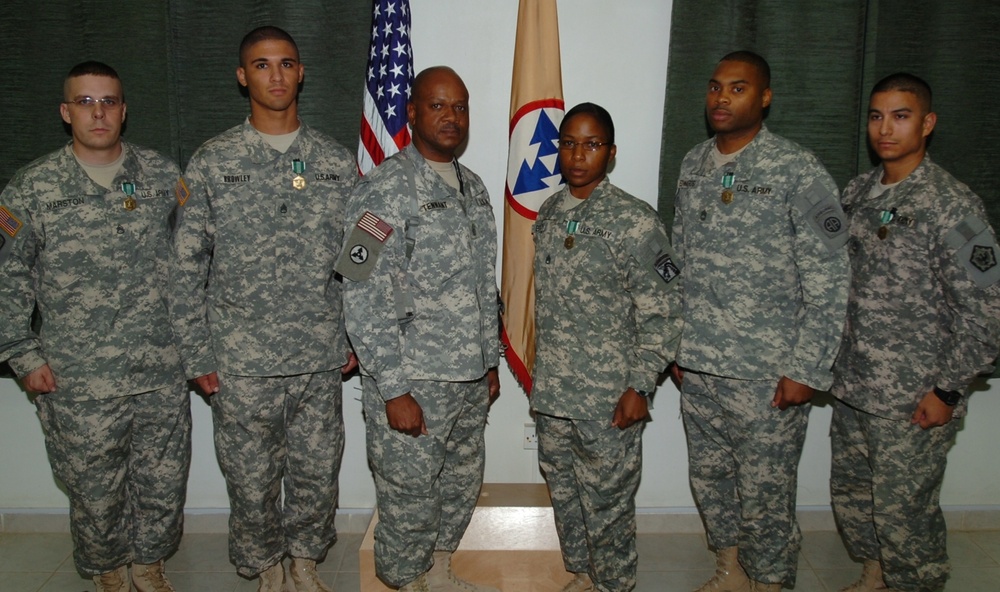 Soldiers selected for Sgt. Audie Murphy Club