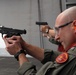 Weapons qualifiying exercise on USS Ronald Reagan