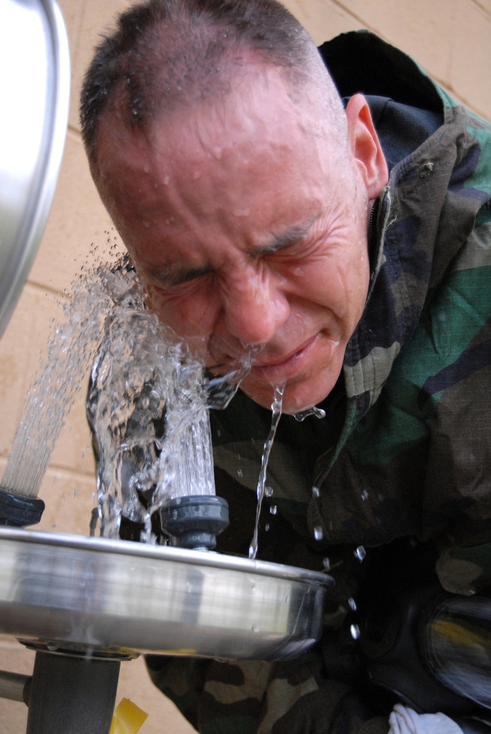 Gas Mask Safety Demonstrated