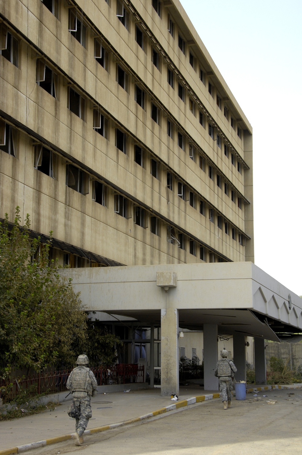 Visit Al Salam General Hospital, assess VBIED Damage
