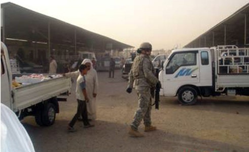 Strykehorse Soldiers oversee safety of market reconciliation
