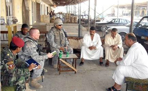 Strykehorse Soldiers oversee safety of market reconciliation