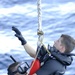 USS Blue Ridge Search and Rescue Swimmers Practice Man overboard drill