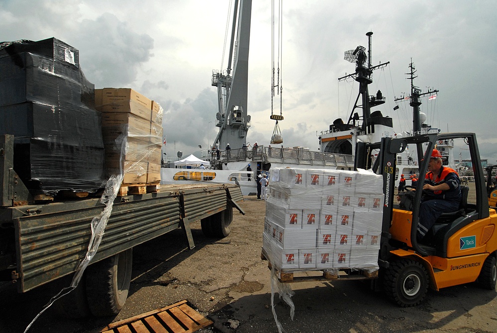 Humanitarian aid in Georgia