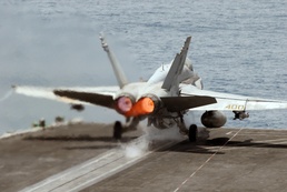 Reagan Launches First Sorties in Support of Operating Enduring Freedom