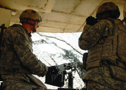 Raider Base Defense Operations Center serves as first line of defense for Soldiers on Forward Operating Base Falcon