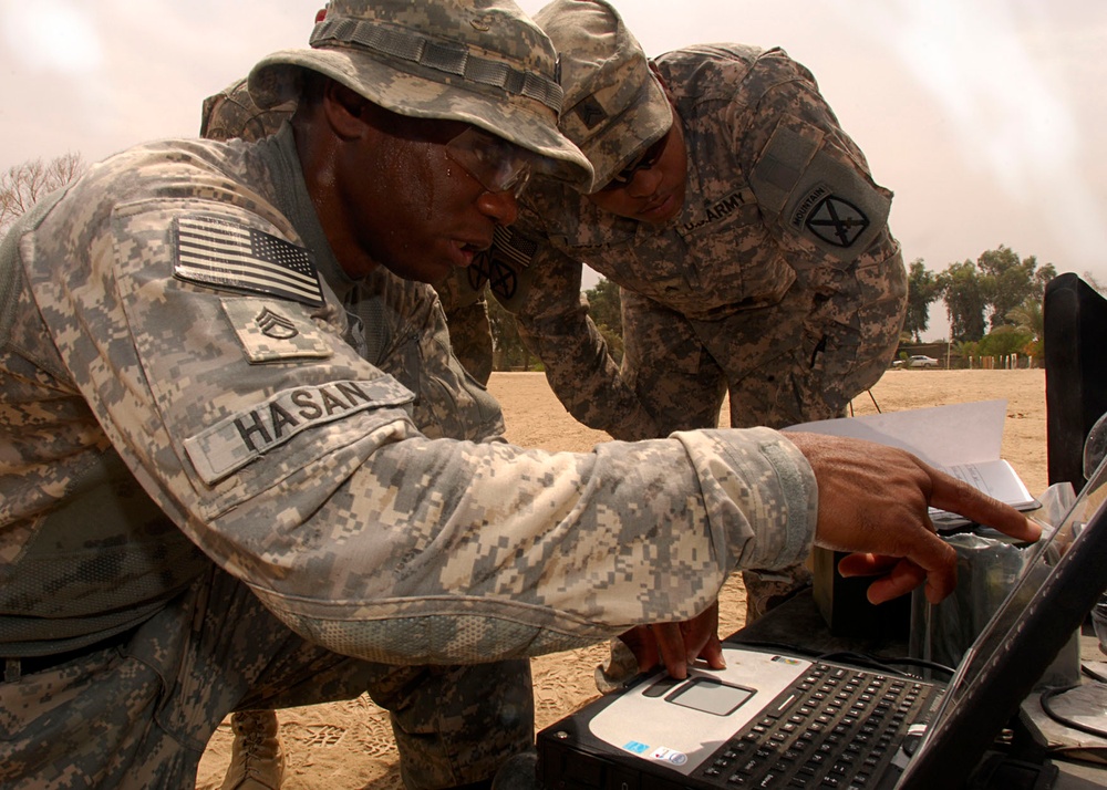 Warrior Soldiers conduct Raven training