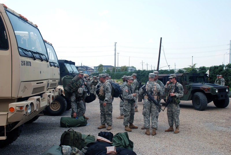 National Guard arrives in New Orleans