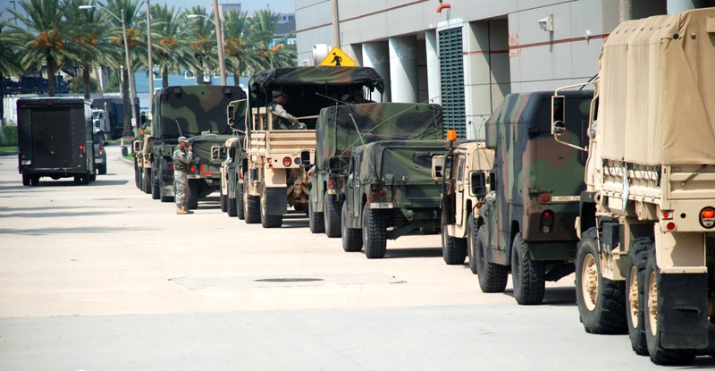 National Guard arrives in New Orleans