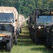 Louisiana National Guard, 256th IBCT staging vehicles
