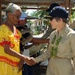 Taking the time to shake hands in Micronesia