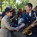 Taking the time to shake hands in Micronesia