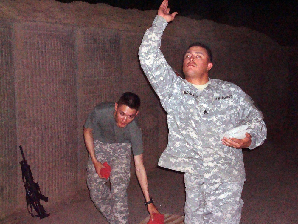 Warrior Soldiers build camaraderie through stress relief