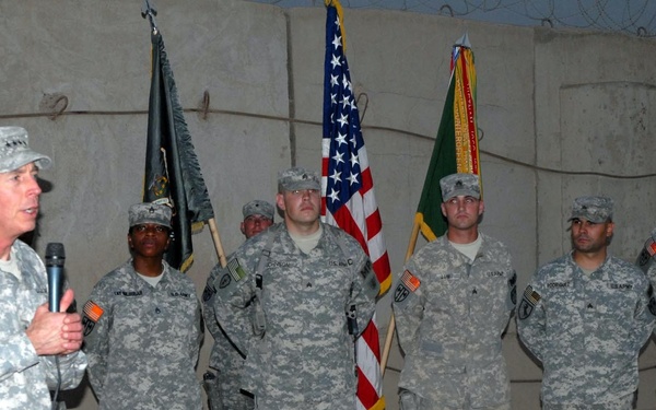 MNF-I commander visits MPs