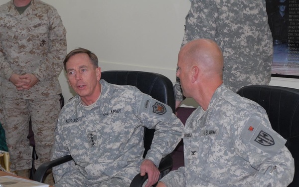 MNF-I commander visits MPs