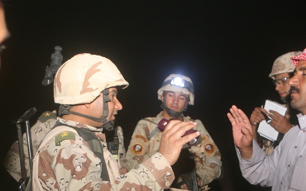 Iraqi battalion takes the reins