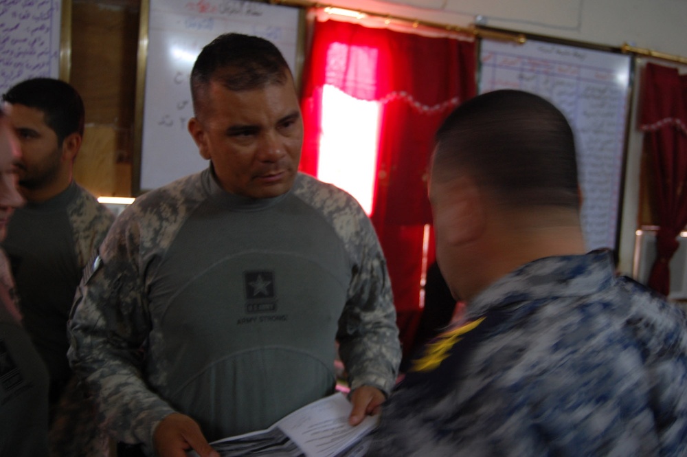 Wolfhounds National Police work together to improve Iraq