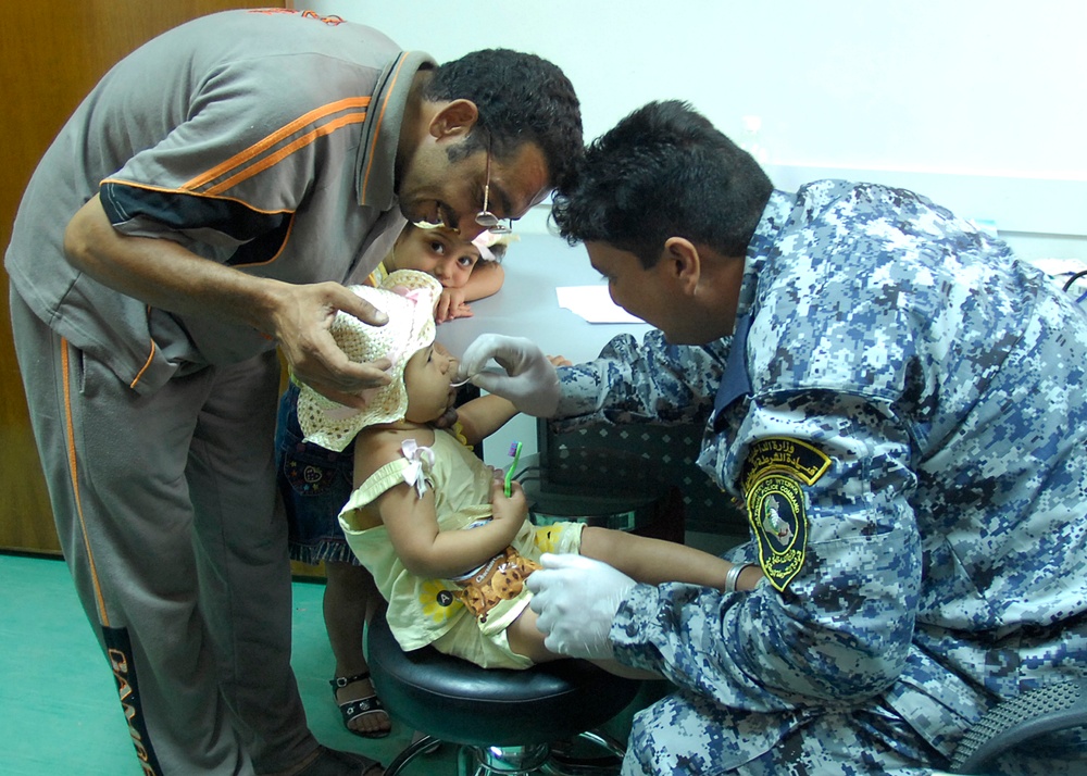 Police, Soldiers Conduct Combined Medical Event