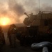 British Soldiers Calibrate Artillery