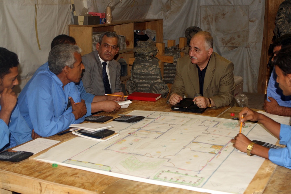 Government of Iraq officials tour Village of Hope in Hawr Rajab
