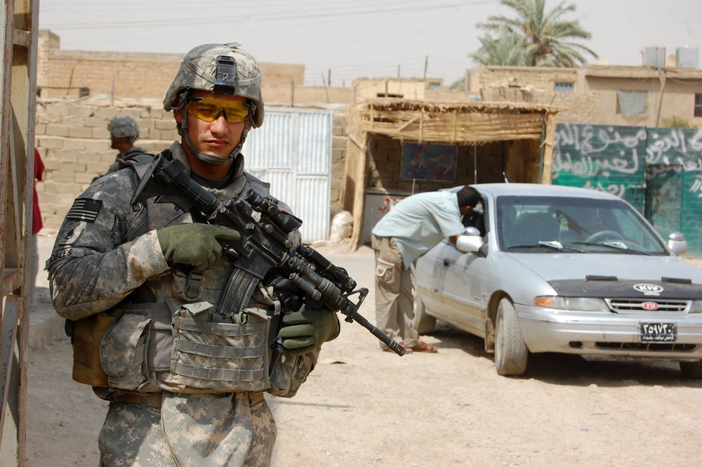 Wolfhounds secure Adhamiyah marketplace