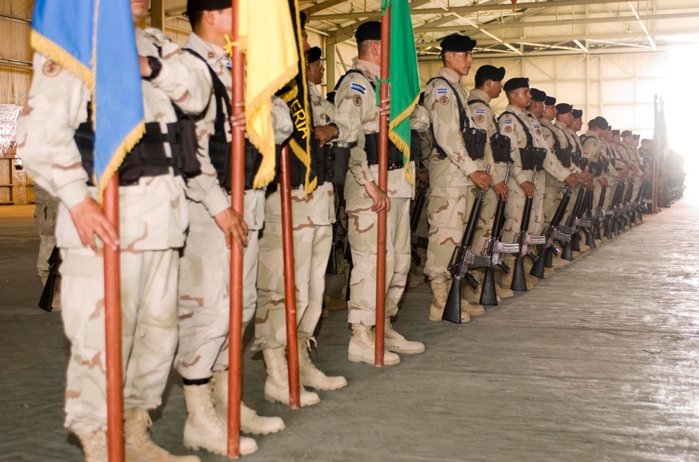 Cuscatlan Battalion transfers authority