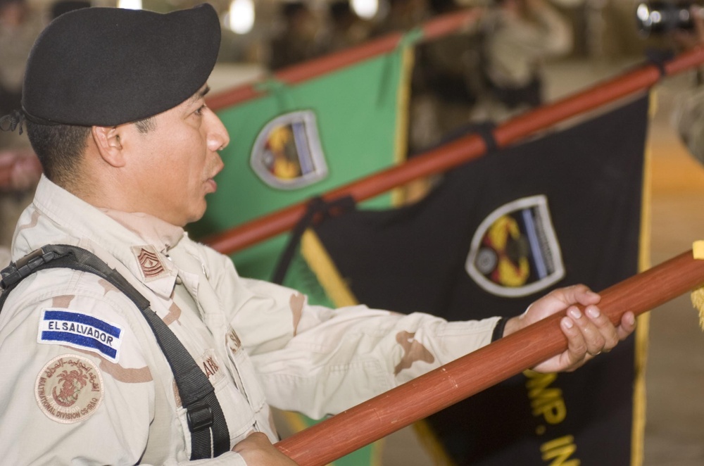 Cuscatlan Battalion transfers authority