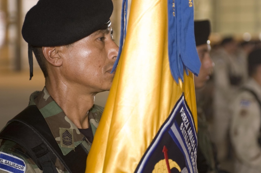 Cuscatlann Battalion transfers authority