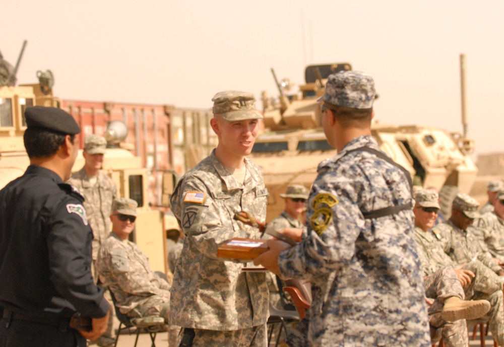 511th Military police hold change of command