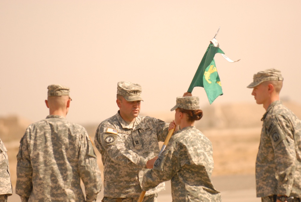 511th Military police hold change of command