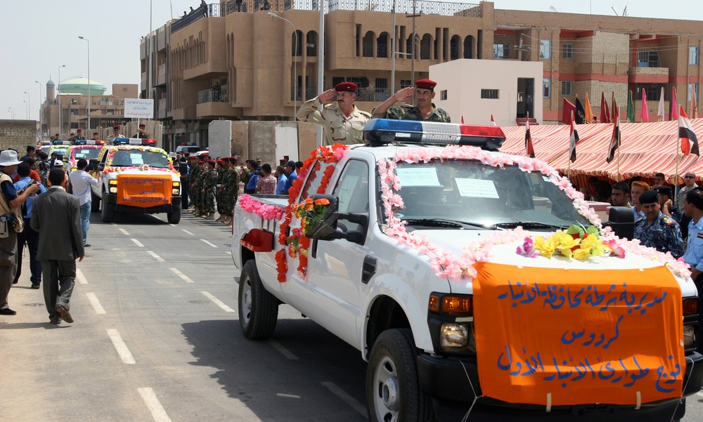 Anbar Provincial Iraqi Control Ceremony