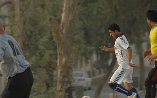 Soccer Game in Mosul