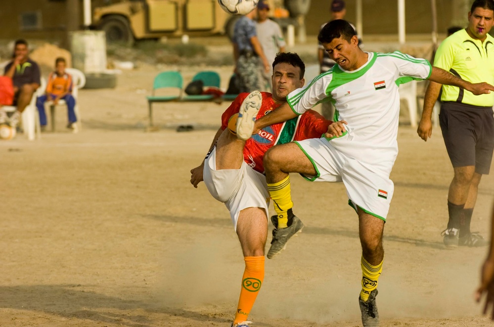 Kut IPs reach out to community with soccer