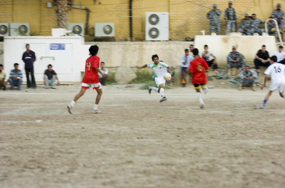 Kut IPs reach out to community with soccer