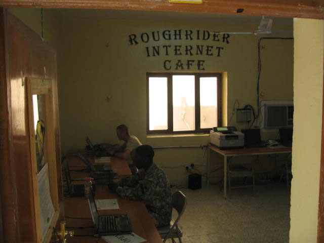 Free Internet service provided to Rough Rider Soldiers