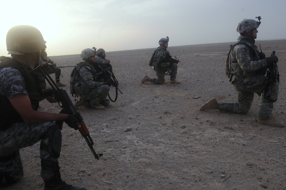 Bastogne Sappers conduct multi-faceted, counter-insurgency operations to secure the once restive cities of Tikrit and Owja