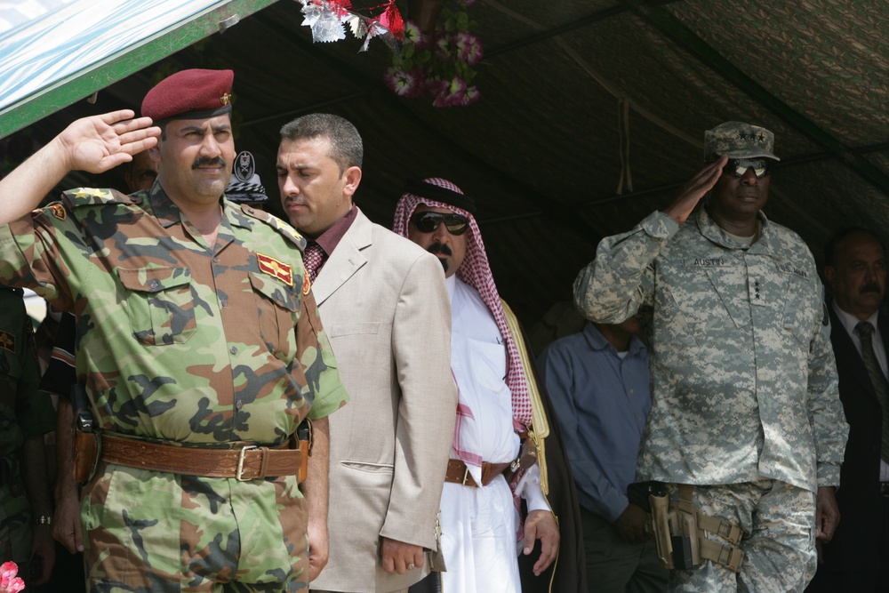 Provincial Iraqi Control Ceremony