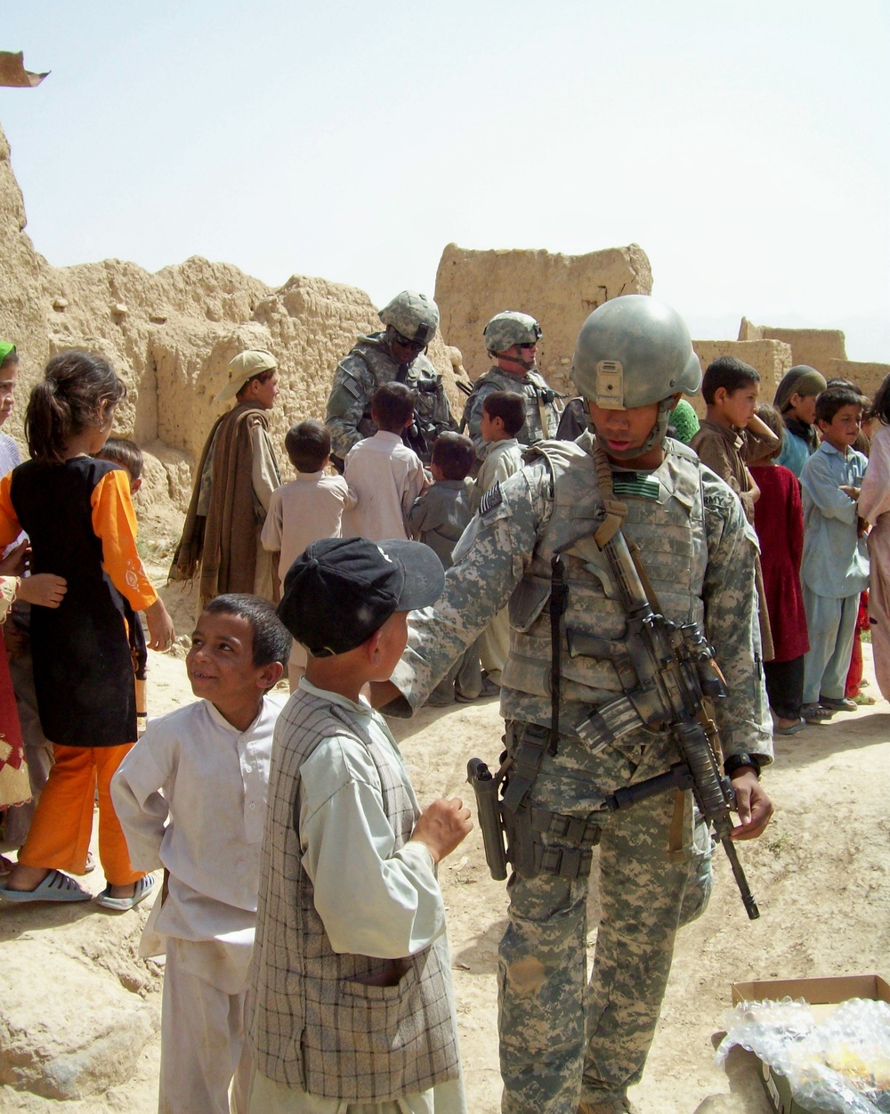 New York National Guard Soldiers Aid Afghan Villagers