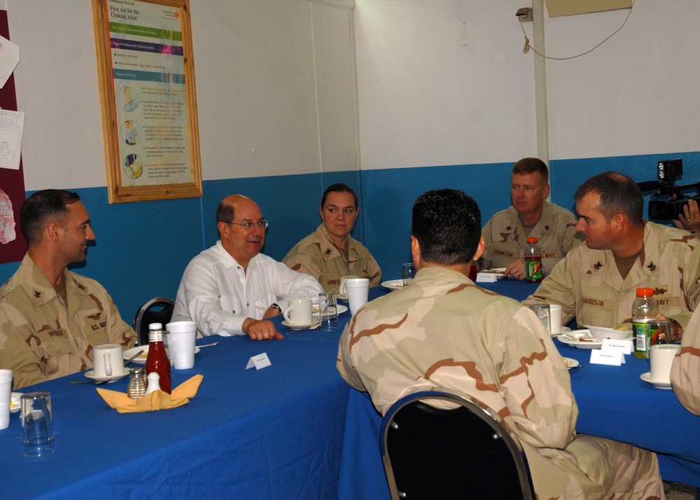 An appreciation breakfast in Djibouti