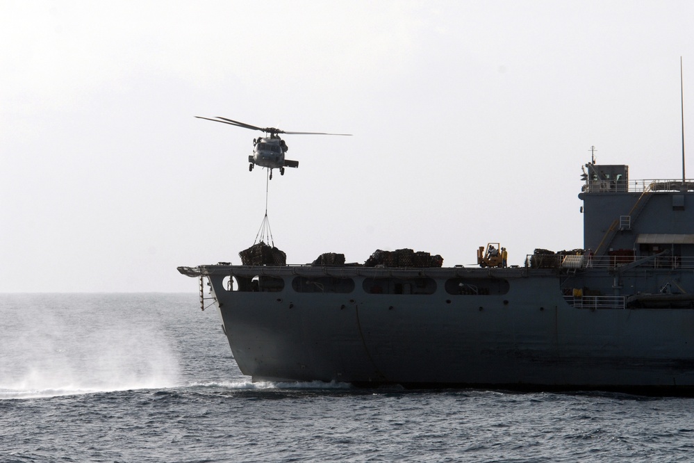 Delivery of Fresh Supplies for the USNS San Jose