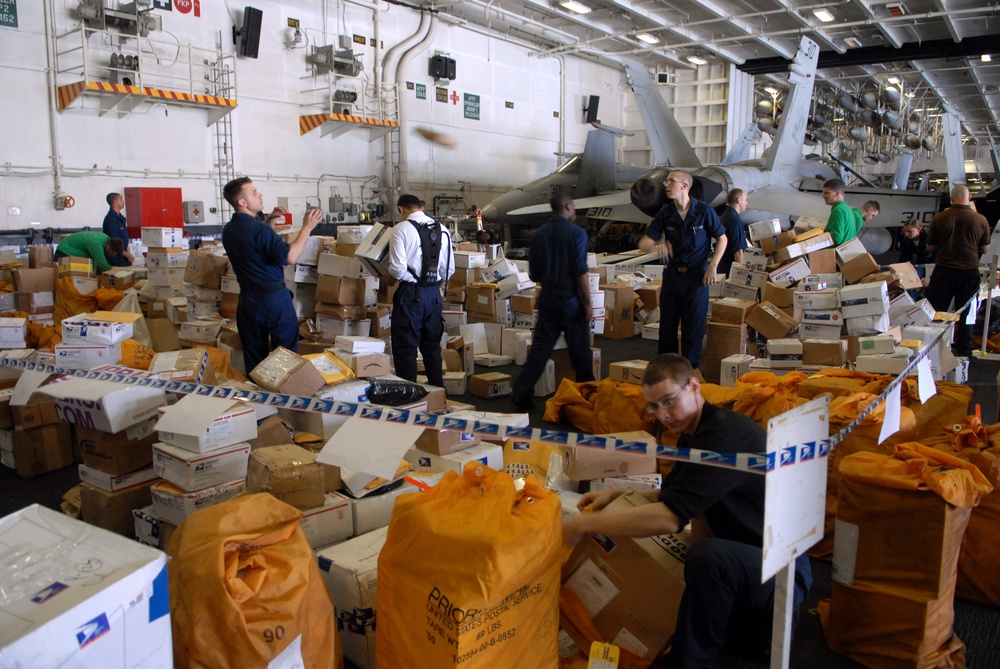 Speedy Delivery With Pallets of Mail