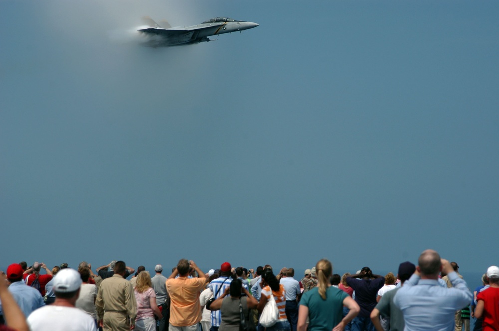 Supersonic Speed Off the Coast of Virginia
