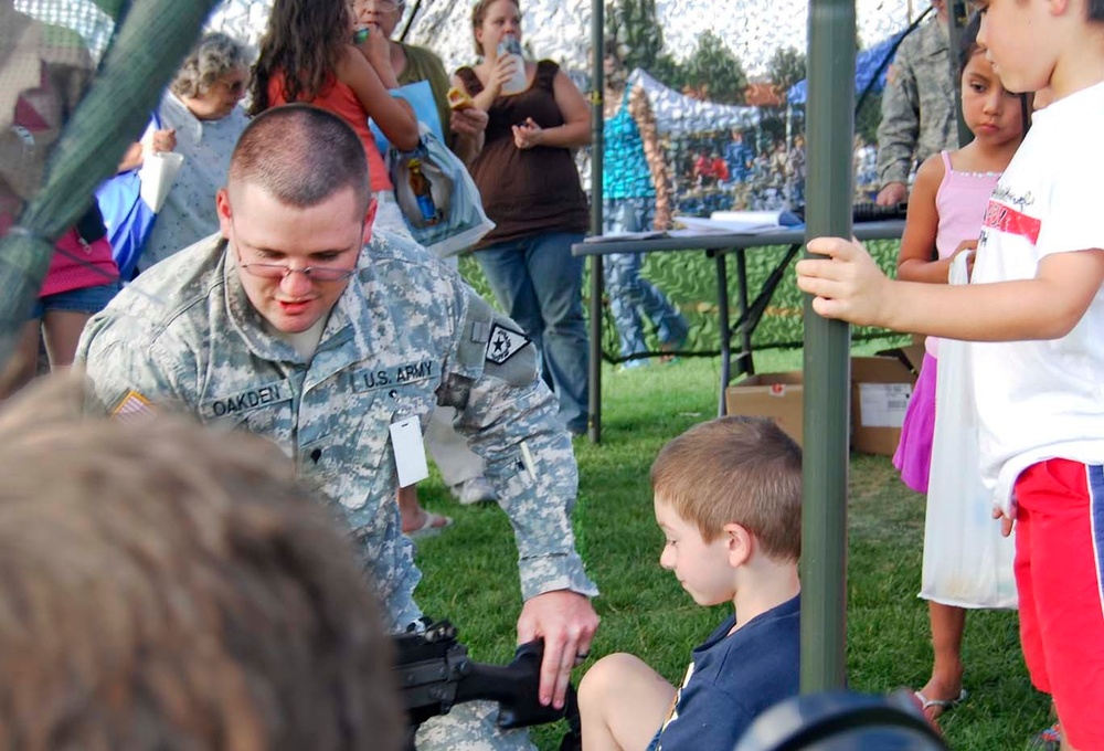 Nevada National Guard Joins the Fight Against Neighborhood Crime on National Night Out