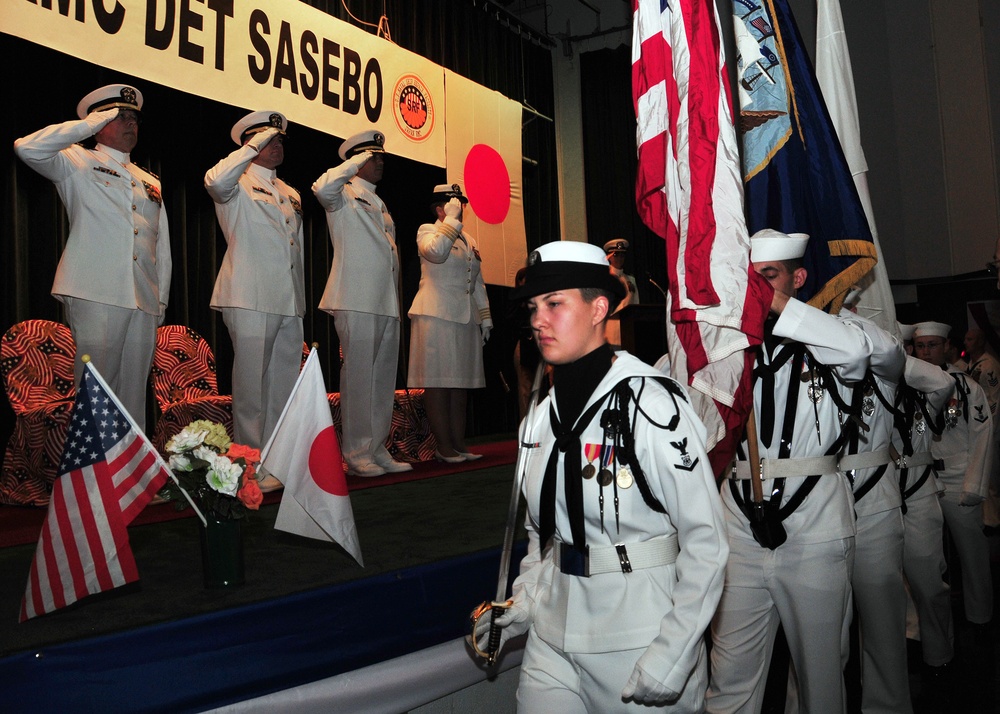 Change of Command Ceremony at Fleet Activities Sasebo