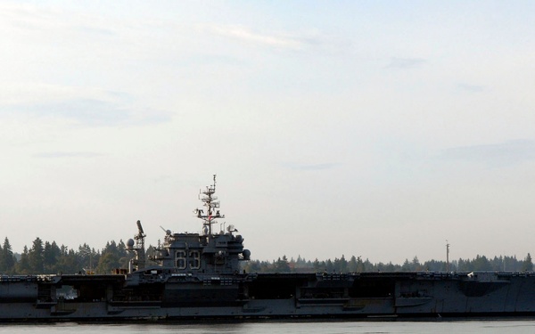 USS Kitty Hawk Prepares for Decommissioning