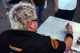 Fieri Cooks Up a Storm